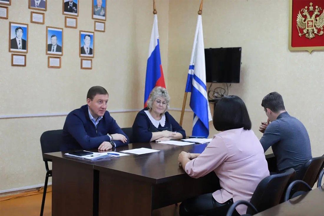 Андрей Турчак посетил Шебалинский район 