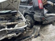 В ДТП с двумя автомобилями у Акташа пострадали пешеходы