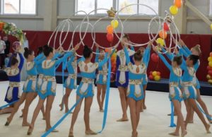 Чемпионат и первенство республики по художественной гимнастике прошли в спортшколе «Грация»