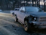 В ДТП с тремя автомобилями у Озерного пострадал водитель «Нивы» В ДТП с тремя автомобилями у Озерного пострадал водитель «Нивы»