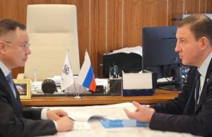 Андрей Турчак встретился с министром строительства и ЖКХ России Андрей Турчак встретился с министром строительства и ЖКХ России