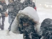 Штормовое предупреждение: сильный ветер, метели, гололед