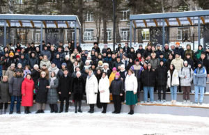 В районе Парка Победы открыли Студенческий сквер Фото: Мэрия Горно-Алтайска.