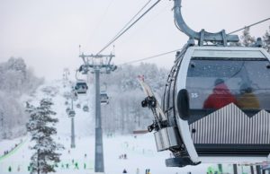 В этом сезоне гостям курорта «Манжерок» будет доступно 50 км горнолыжных трасс