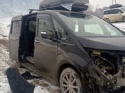В столкновении двух иномарок у Шашикмана серьезно пострадала пассажирка В столкновении двух иномарок у Шашикмана серьезно пострадала пассажирка