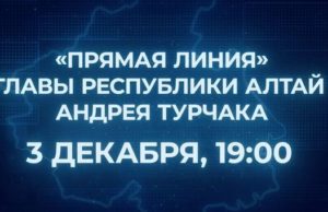 Андрей Турчак проводит «Прямую линию»