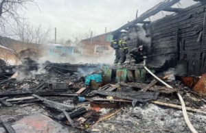 Многодетная семья пострадала на пожаре в Соузге