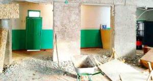 В Дъектиекской школе начался капитальный ремонт