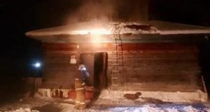 В Кара-Кудюре произошел пожар в здании ФАПа