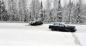 В Чойском районе столкнулись автомобили, пострадали две женщины На Телецком тракте столкнулись автомобили, пострадали две женщины