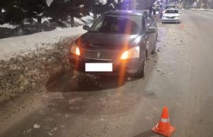Пешеход-нарушитель попал под колеса иномарки в Горно-Алтайске