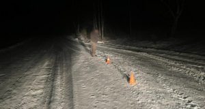 Девочка-подросток на ходу выскочила из машины после ссоры с родителями