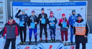 Биатлонистка с Алтая завоевала золото на соревнованиях в Новосибирске