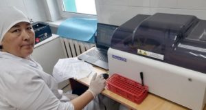 Больница села Беляши получила новый биохимический анализатор