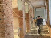 В лицее № 1 продолжается капремонт