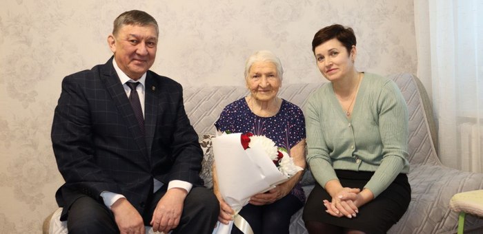Ветерану Великой Отечественной войны Галине Чудаевой исполнился 101 год