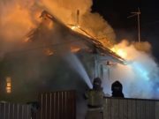 Пожар в жилом доме произошел в Майме Пожар в жилом доме произошел в Майме