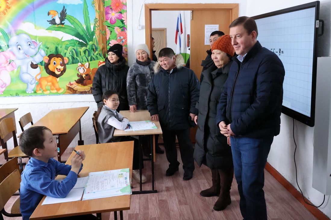 Андрей Турчак посетил Улаганский район