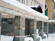 Строящиеся «сарайки» на центральной площади Горно-Алтайска снесут