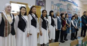 Кабинет казахского языка открыли в Теленгит-Сортогойской школе