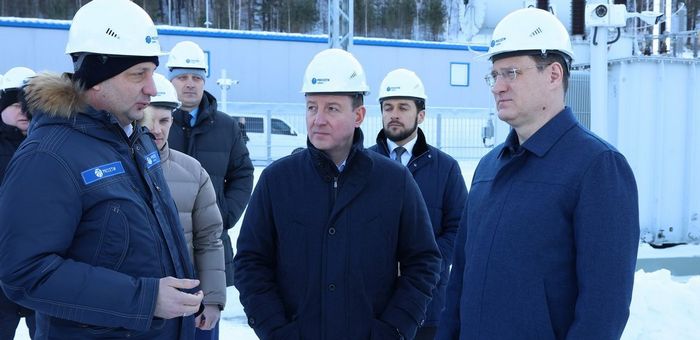 Александр Новак и Андрей Турчак посетили первый на Алтае цифровой энергообъект