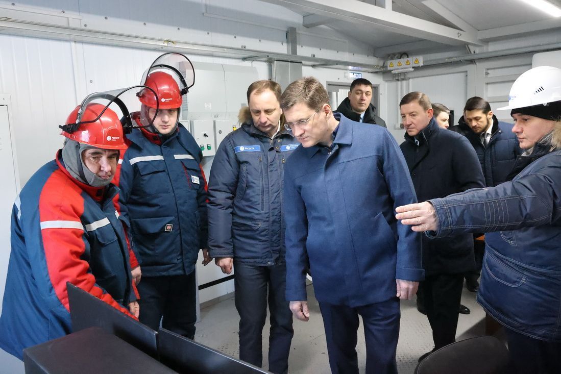 Александр Новак и Андрей Турчак посетили первый на Алтае цифровой энергообъект