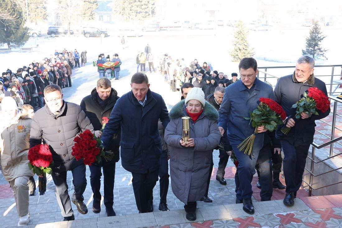 Вечный огонь в Майме подключили к природному газу