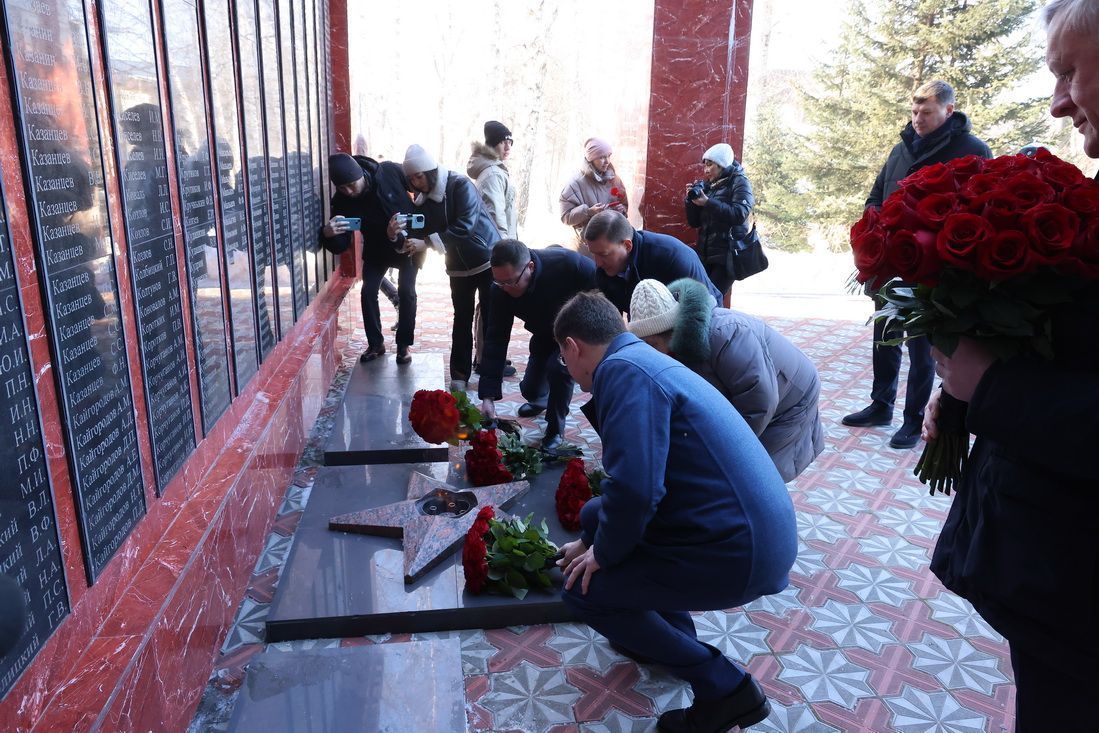 Вечный огонь в Майме подключили к природному газу