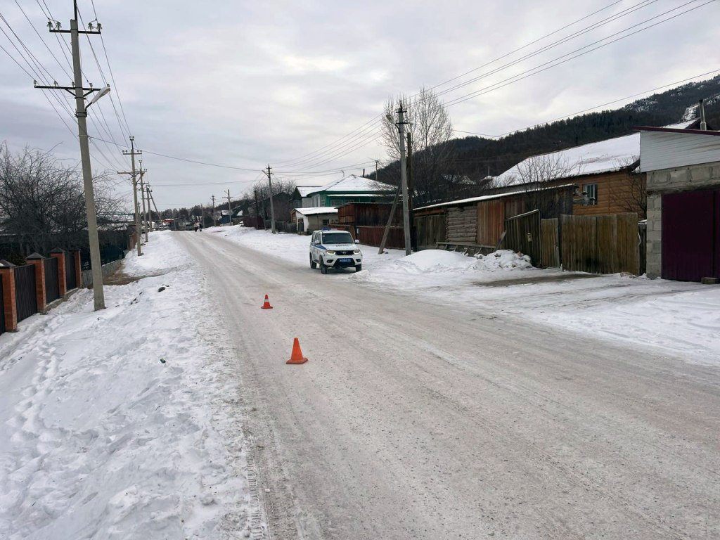 Ребенок попал под колеса иномарки в Усть-Кане