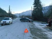 Мотоциклиста госпитализировали после ДТП с иномаркой
