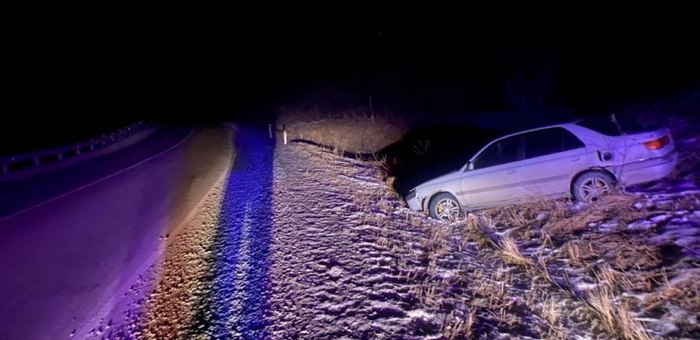Пьяный водитель устроил ДТП у села Мыюта и попал в больницу