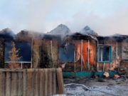Крупный пожар в Кош-Агаче: сгорел жилой дом