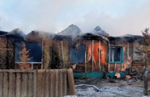Крупный пожар в Кош-Агаче: сгорел жилой дом Крупный пожар в Кош-Агаче: сгорел жилой дом