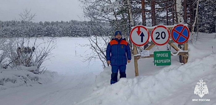 Пять ледовых переправ работают в республике