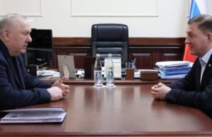 Андрей Турчак встретился с Героем России Владимиром Шамановым Андрей Турчак встретился с Героем России Владимиром Шамановым