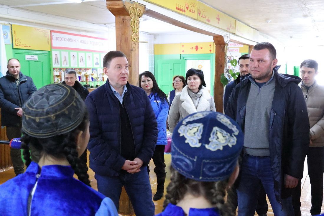 Андрей Турчак посетил Турочакский район 