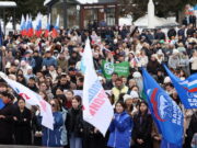 День воссоединения Крыма с Россией отметили на Алтае День воссоединения Крыма с Россией отметили на Алтае