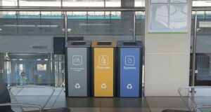 Аэропорт перешел на раздельный сбор отходов Аэропорт перешел на раздельный сбор отходов