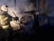 Крупный пожар произошел в Кызыл-Озеке Крупный пожар произошел в Кызыл-Озеке