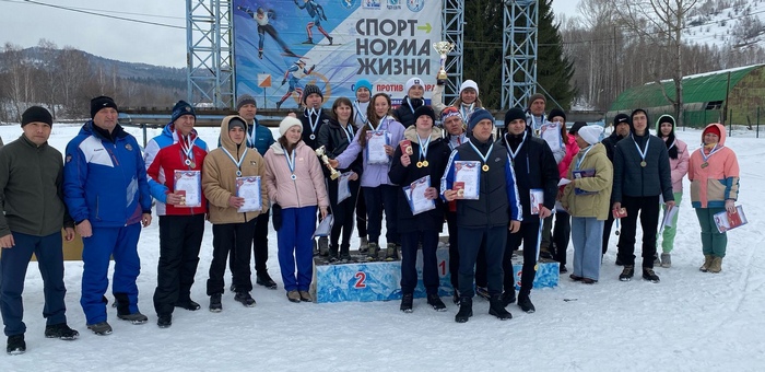 Зимний фестиваль ГТО прошел на Алтае