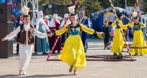 В народном празднике Наурыз приняли участие 3,5 тыс. человек