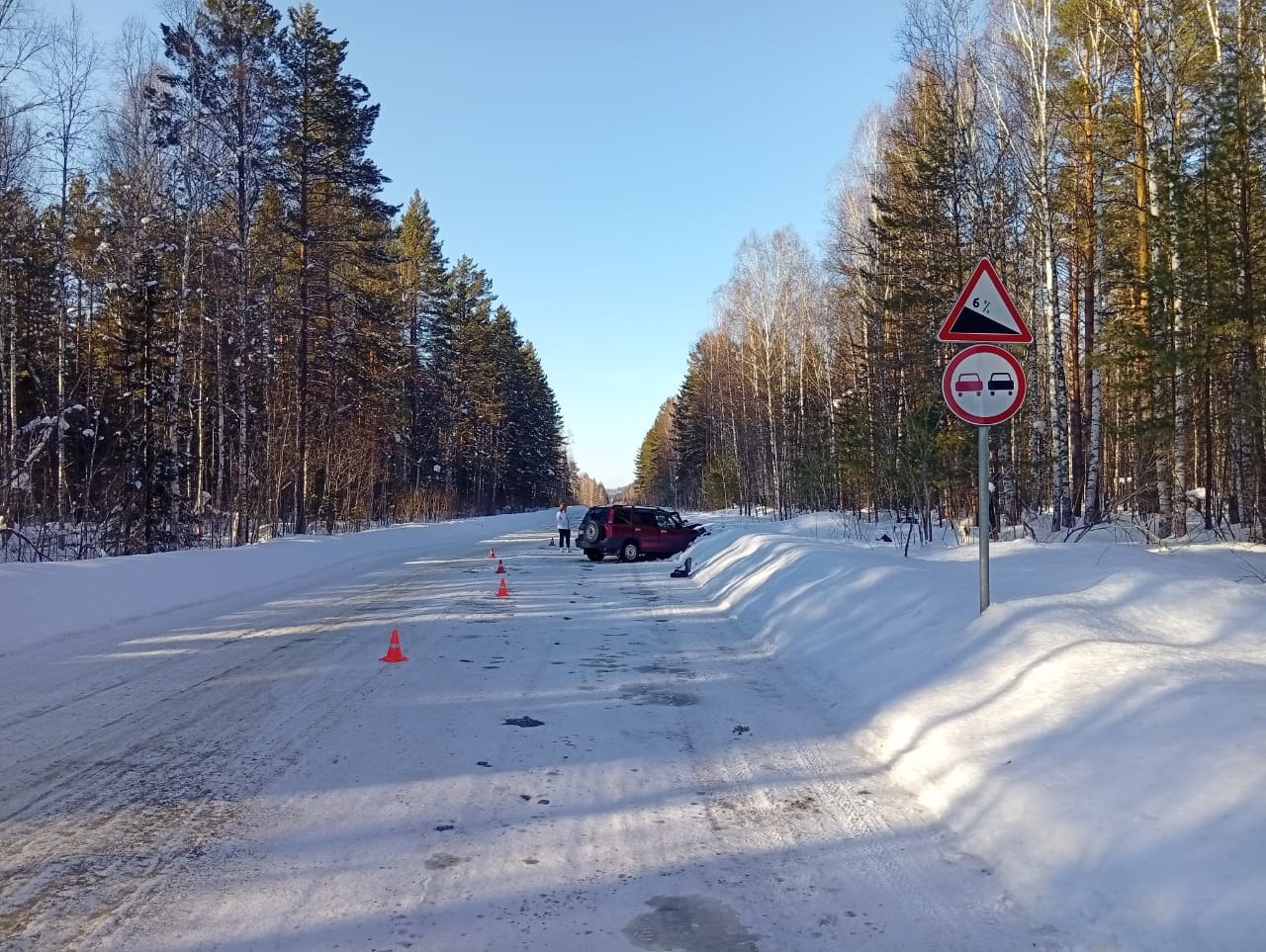 В жестком ДТП у села Верх-Бийск пострадала пенсионерка из Санкт-Петербурга 