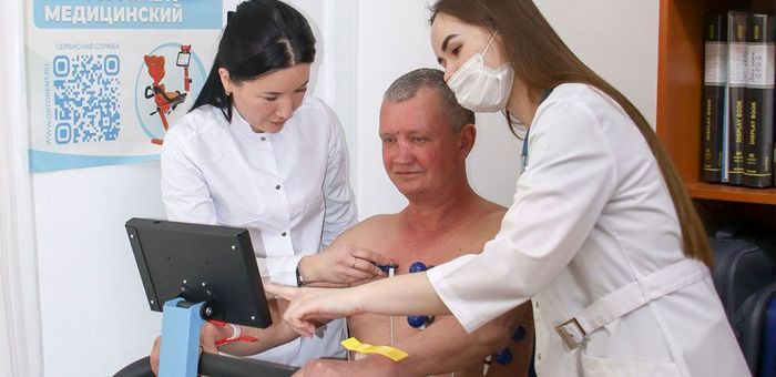 В Чойской больнице впервые появился велоэргометр