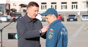 Пожарным Республики Алтай вручили государственные награды