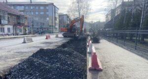 Ремонт улицы Чорос-Гуркина возобновили в Горно-Алтайске