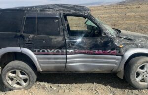 Toyota Rav 4 опрокинулась у Кош-Агача, водитель погиб Toyota Rav 4 опрокинулась у Кош-Агача, водитель погиб
