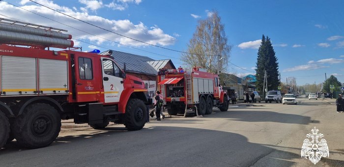В Майме на Советской случился пожар в магазине