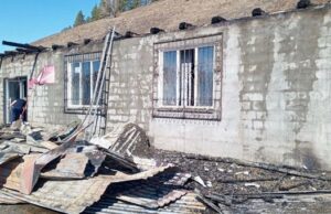 В Паспауле горел магазин промтоваров В Паспауле горел магазин промтоваров