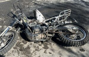 Турист из Кемерова устроил ДТП с мотоциклом в Горно-Алтайске