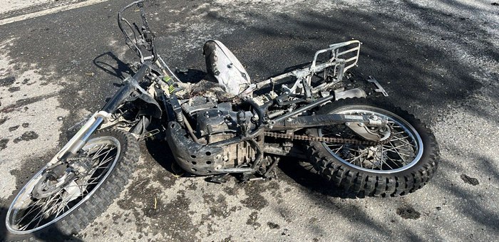 Турист из Кемерова устроил ДТП с мотоциклом в Горно-Алтайске